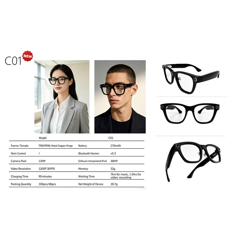 C01-AI Smart Eyewear