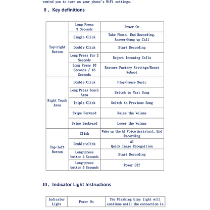 Z6001-1-AI Smart Eyewear