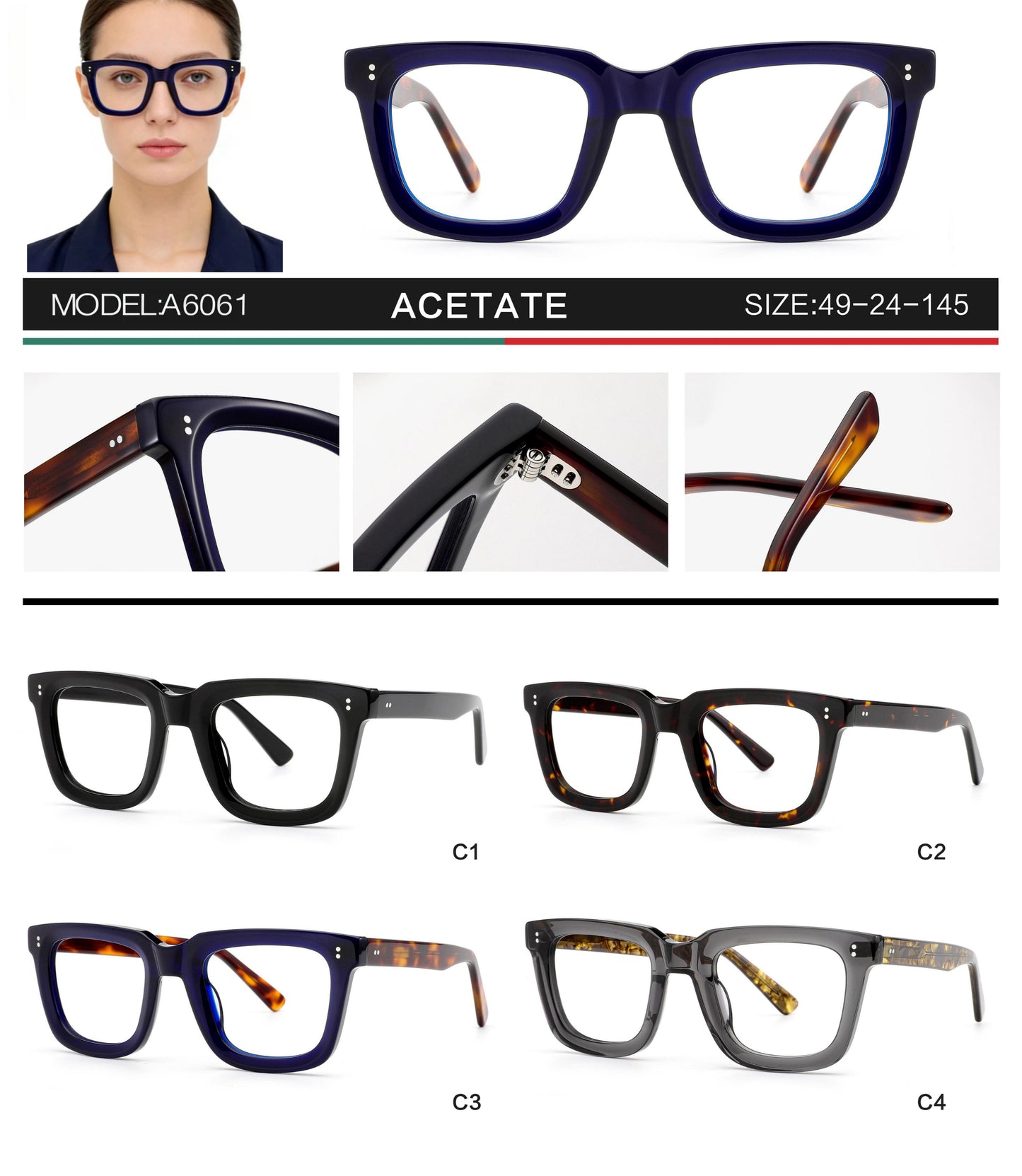 A6061-Handmade Acetate
