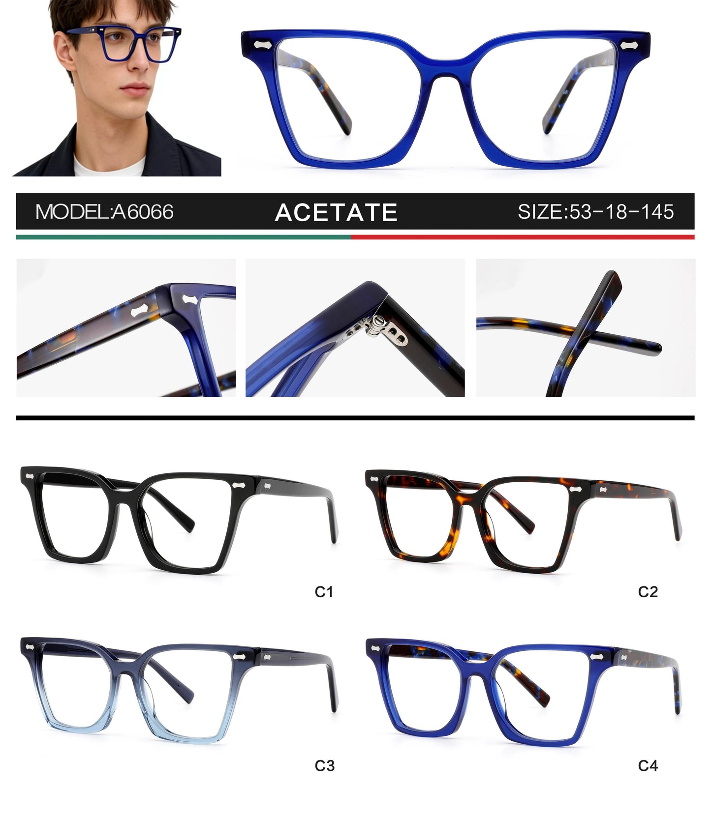 A6066-Handmade Acetate