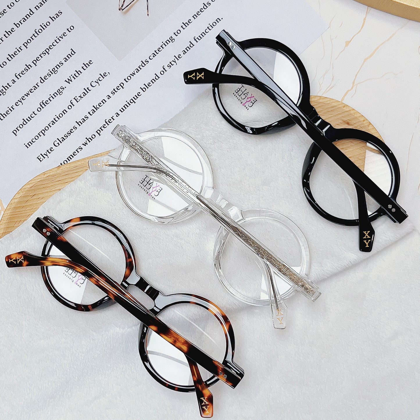 EC2306-Handmade Acetate-EXALT CYCLE