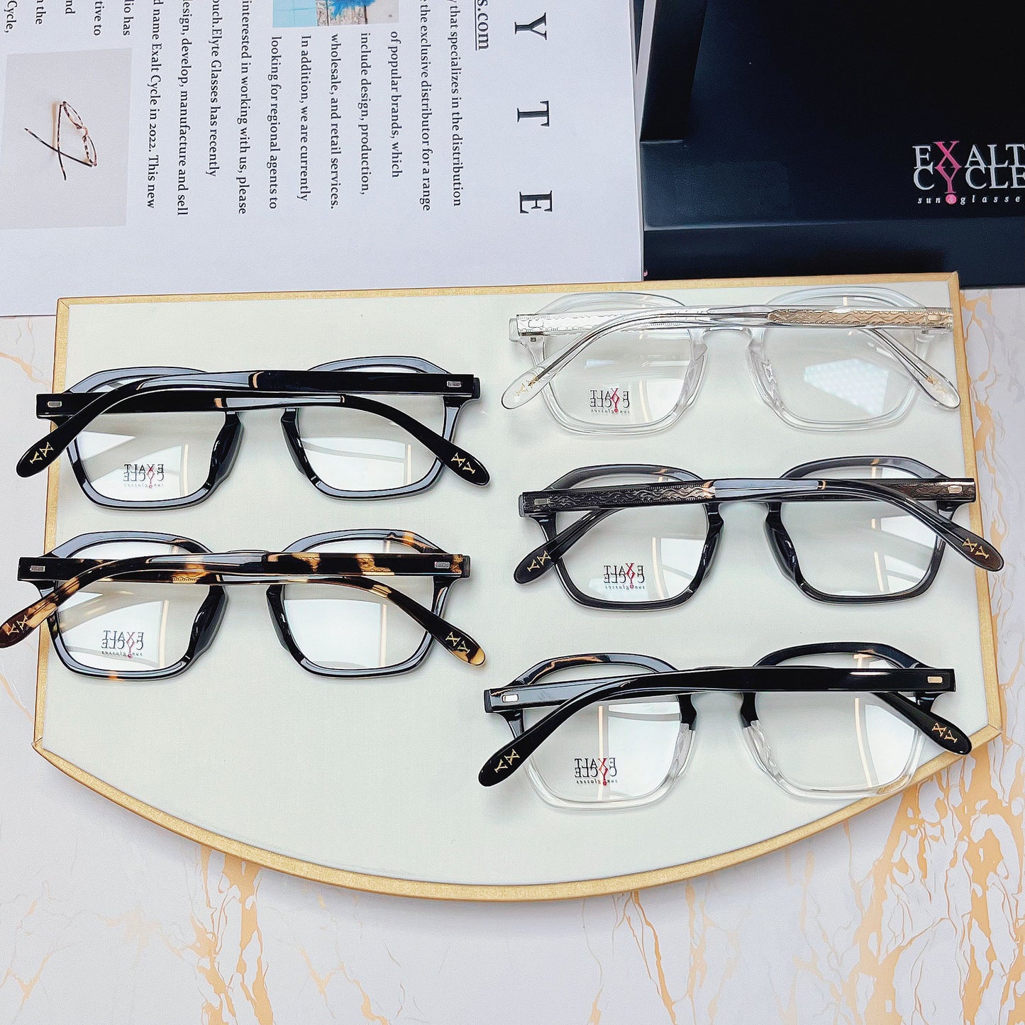 EC2328-Handmade Acetate-EXALT CYCLE